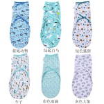 襁褓毯供应商-150*100厘米2件配4双袜子法兰绒棉混色