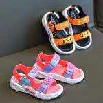 卡通凉鞋供应商-海滩防滑花园木底鞋男孩拖鞋儿童女婴