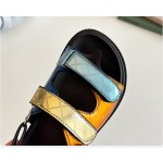 儿童凉鞋供应商-2025夏季多功能彩色凉鞋橡胶底时尚