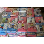 婴儿襁褓毯工厂-76*76厘米4件襁褓毯法兰绒棉混色