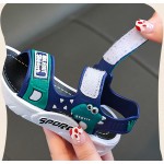 卡通凉鞋供应商-海滩防滑花园木底鞋男孩拖鞋儿童女婴