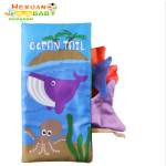 婴儿布书工厂-热销有趣柔软教育布料安静书婴儿