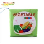 防水布书供应商-动物尾巴布书新生儿软布料学习