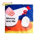 婴儿布书供应商-动物布料书籍早教教育玩具