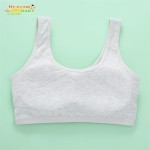 年轻女孩文胸厂家-柔软棉质可爱印花运动文胸青少年训练