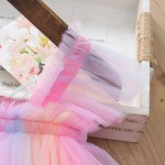 女婴连衣裙供应商-新款生日派对晚礼服夏季蝴蝶翅膀