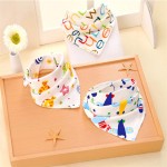 婴儿围兜工厂-热销棉质加厚有机口水方巾围兜幼儿