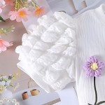 女孩两件套厂家-批发夏季可爱休闲3D花卉棉质上衣