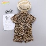 缎面睡衣厂家-儿童套装短袖纽扣家居服套装女孩男孩