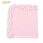 婴儿棉纱包裹厂家-顶级排名新款纯色定制襁褓婴儿