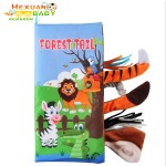 婴儿布书工厂-热销有趣柔软教育布料安静书婴儿