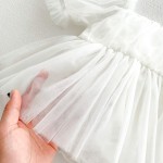 婴儿连体衣套装厂家-夏季蕾丝幼儿公主裙女婴连体衣