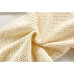 女婴连体衣厂家-2025花卉格子长袖毛衣连体衣