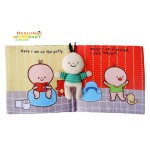 婴儿布书供应商-动物布料书籍早教教育玩具