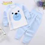 男孩睡衣套装供应商-时尚长袖儿童棉质睡衣套装3-8T