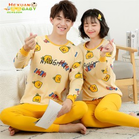 Children Pajamas Factory - Size 140-175 New Design Cartoon Cotton Viscose Rib Pajamas