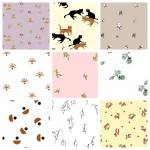 儿童围兜厂家-定制防水长袖围裙围兜白色