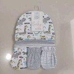 婴儿手套工厂-高品质廉价保护新生儿可爱印花无指