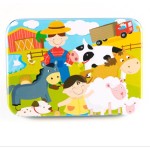 字母拼图供应商-3D数字拼图玩具教育拼图木质儿童