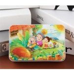 教育拼图工厂-儿童创意铁盒6合1动物拼图学习