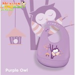 婴儿碗套装供应商-多设计柔软防水硅胶餐垫配按扣