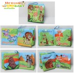 婴儿玩具厂家-批发新生儿推车悬挂教育软布书