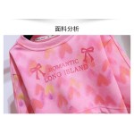 儿童服装供应商-春秋连帽衫裤子2件套休闲青少年女孩