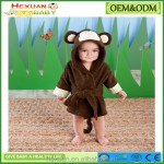 婴儿浴袍供应商-20款设计带帽动物造型卡通毛巾角色儿童