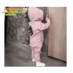 儿童服装供应商-男女通用恐龙带帽连体衣休闲长袖服装