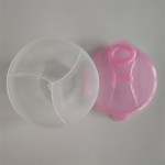 食物分格盒供应商-360度旋转便携奶粉储存盒婴儿