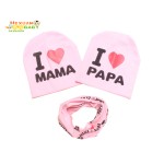 春季婴儿套装工厂-无檐帽棉质手套防抓手套新生儿手套