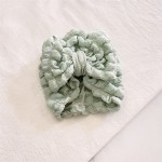 婴儿头巾厂家-新款女婴幼儿软帽大蝴蝶结印度头巾