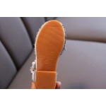 女孩公主凉鞋厂家-儿童夏季婚礼派对鞋表演柔软