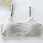 青少年文胸上衣厂家-青少年短上衣女孩内衣年轻青少年棉质内衣