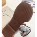 韩版鞋工厂-新款春秋儿童派对鞋软底花卉