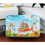 教育拼图工厂-儿童创意铁盒6合1动物拼图学习