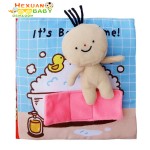 婴儿布书供应商-动物布料书籍早教教育玩具