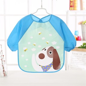 Baby Bandana Bibs Supplier - Cute Cartoon Waterproof Infant Eating Children Drawing Apron