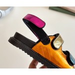 儿童凉鞋供应商-2025夏季多功能彩色凉鞋橡胶底时尚