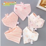 婴儿毛巾供应商-口水棉质三角毛巾围兜纱布口水巾