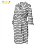 孕妇上衣厂家-批发定制棉质纯色圆领服装