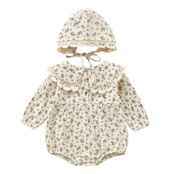 婴儿连体衣厂家-春季提花长袖幼儿男女通用休闲服装