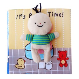 婴儿布书供应商-动物布料书籍早教教育玩具