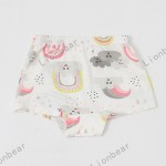 女童内衣供应商-舒适竹纤维透气短裤