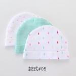 婴儿帽生产厂家-可定制logo3件柔软棉质套装
