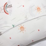 竹纤维枕头供应商-韩版可拆卸可水洗动物编织