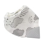 新生儿喂养套装工厂-柔软棉纱围嘴三角巾