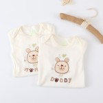 婴儿连体衣工厂-夏季纯色棉质一件式