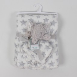 冬季床上用品套装生产厂家-柔软法兰绒毯玩具