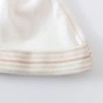 婴儿套装生产厂家-3件有机棉袜手套帽